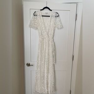 White Baltic Born Dress